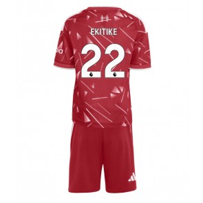 Liverpool Hugo Ekitike #22 Hjemmebanetrøje Børn 2026-27 Kortærmet (+ Korte bukser)